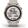 Часы GARMIN FENIX 7S PRO – SAPPHIRE SOLAR EDITION SOFT GOLD WITH LIGHT SAND BAND 010-02776-15