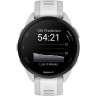 Смарт-часы GARMIN FORERUNNER 165, силиконовый ремешок цвета туманно-серый/белый камень 010-02863-21